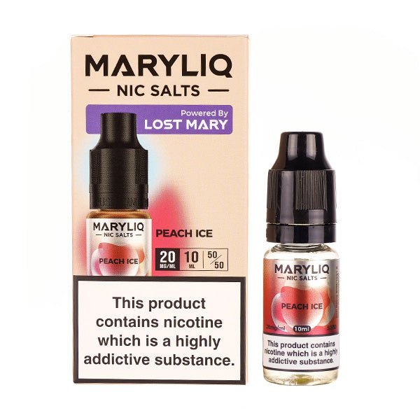 Peach Ice by Maryliq 10ML - Vapour Central